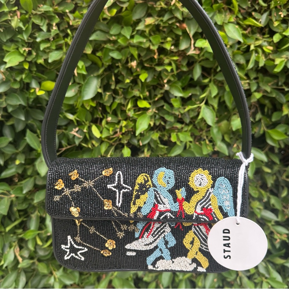 STAUD TOMMY BEADED BAG | GEMINI